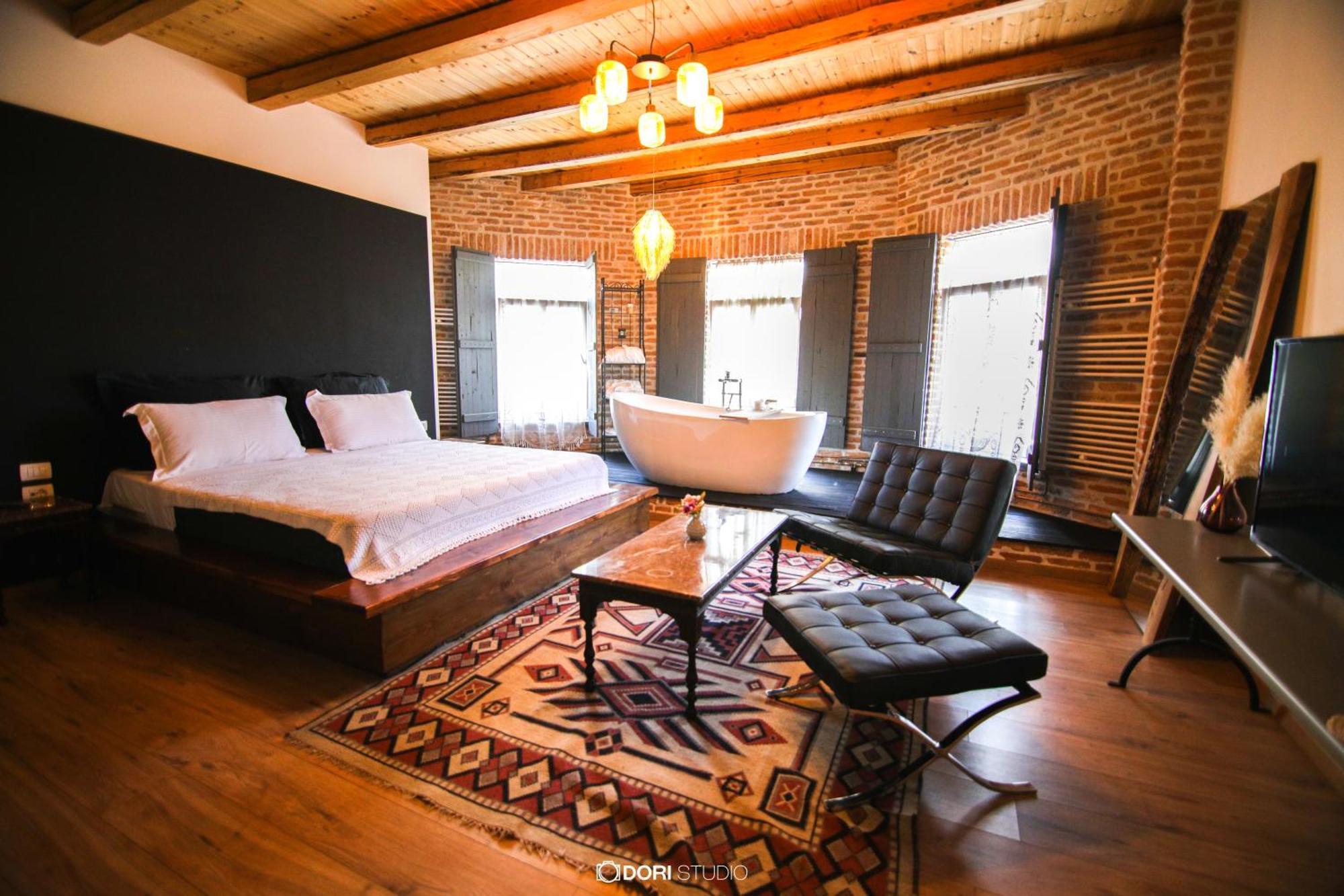 Barba Boutique Hotel Κορυτσά Δωμάτιο φωτογραφία